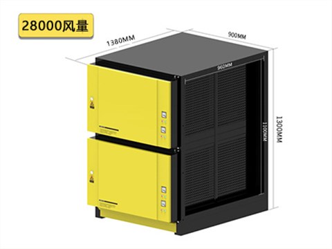 28000风量厨房油烟净化器